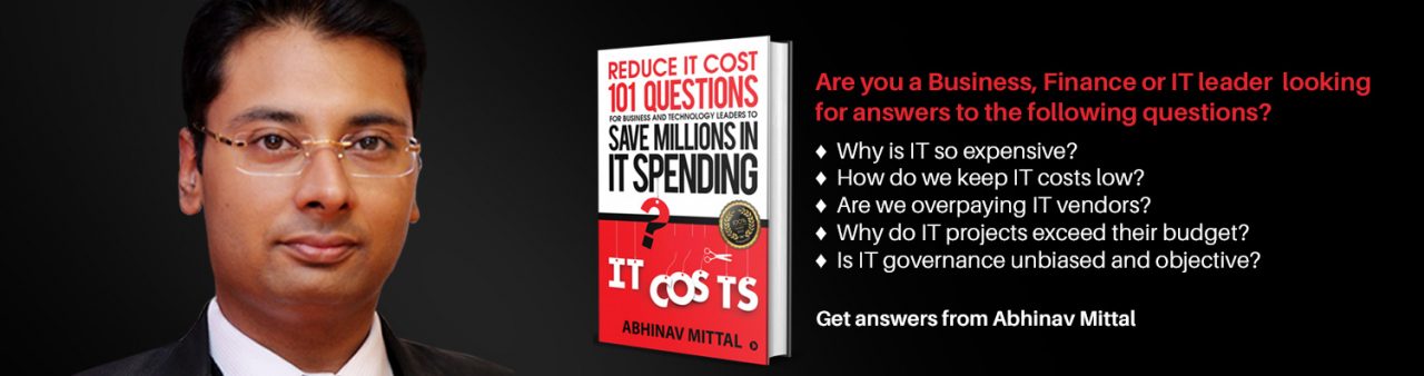 Reduce IT cost - Abhinav Mittal